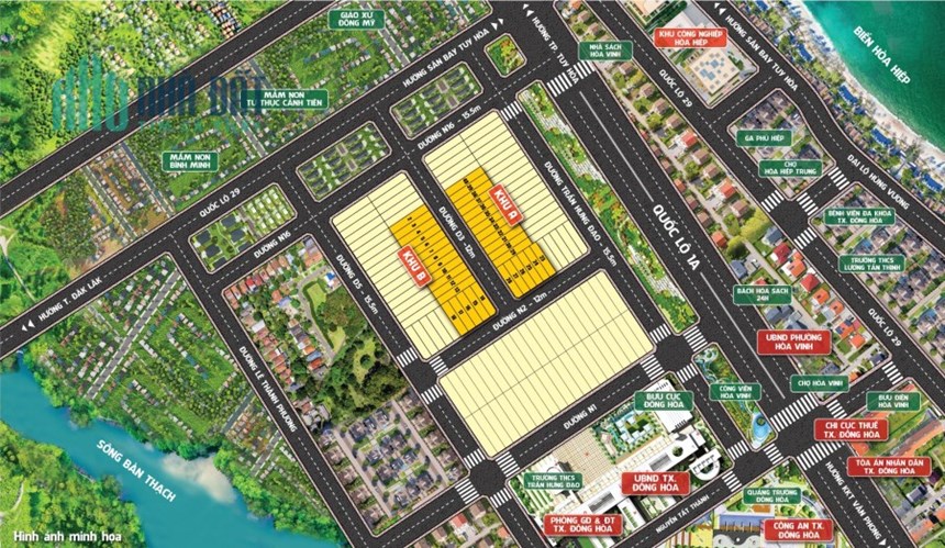 Chỉ còn 1 lô duy nhất tại trung tâm Đông Hoà - Phú Yên giá 1 tỷ 630