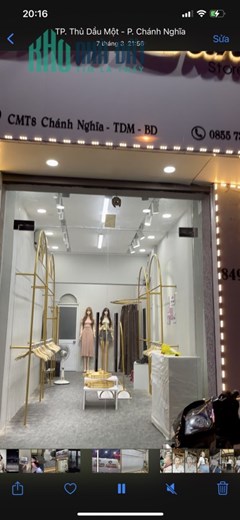 CHÍNH CHỦ CẦN SANG NHƯỢNG SHOP THỜI TRANG NỮ CHÁNH NGHĨA, THỦ DẦU MỘT, BÌNH DƯƠNG