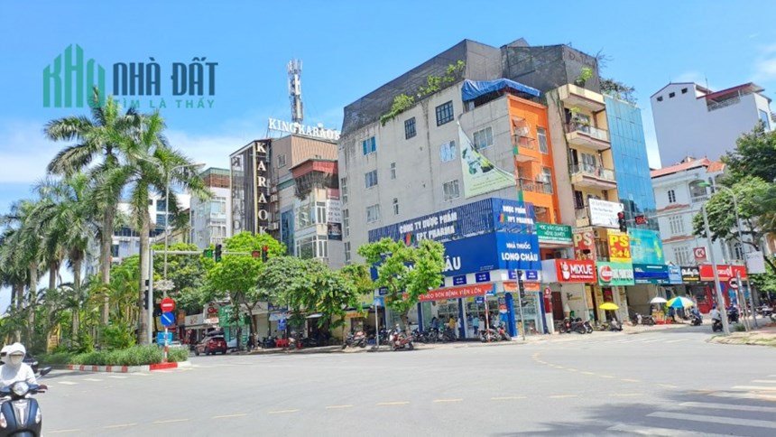 Mặt Phố Hàm Nghi: 100m. Mt 8m. 6 tầng. Vỉa hè. Vườn hoa. 22 tỷ.