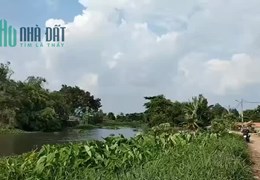 Bán lô đất đẹp Thới An, quy hoạch khu dân cư đã san lấp -  view sông Vàm Thuật - quận 12