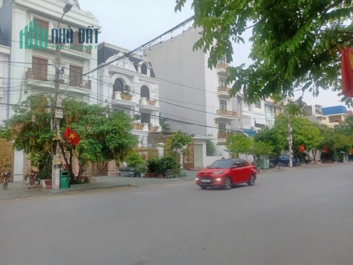 Bán đất biệt thự 180m đường 30m Thư Trung - Văn Cao, GIÁ 59 tr/m cực đẹp