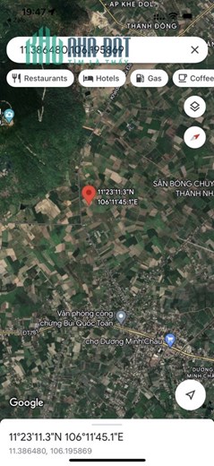 Bán lô đất đường Suối Đá, X.Suối Đá, H.Dương Minh Châu, Tây Ninh