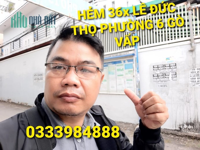 Lô Góc Nở Hậu Lê Đức Thọ Phường 16 Gò Vấp TPHCM 75m2 có 5 tỷx