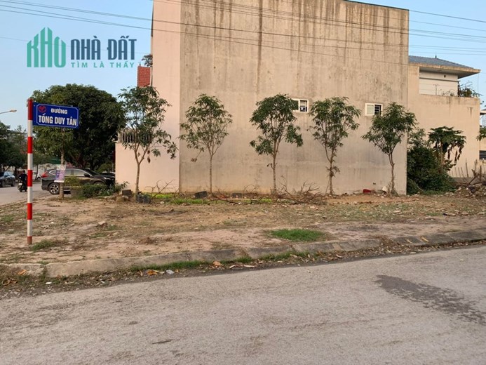 Bán lô Đất 182m2 GÓC 2 mặt đường lớn phường Hà Huy Tập