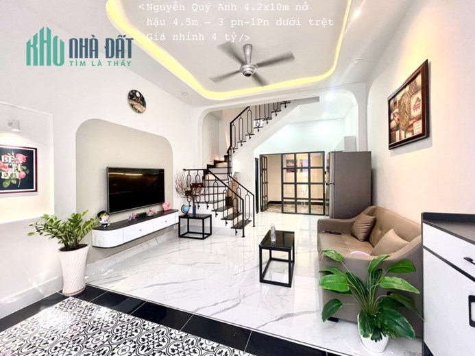 NHÀ CÔNG NGHỆ 4.0 SMART HOME - 42M2 - NGUYỄN QUÝ ANH, TÂN SƠN NHÌ, TÂN PHÚ - CHỈ 4 TỶ...