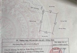 Chính chủ cần bán lô đất tại 8/37/96 Chợ Hàng - Lê Chân - Hải Phòng .