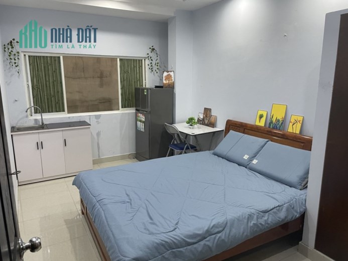 Phòng, CHDV Bùi Đình Túy Full nội thất 25m2