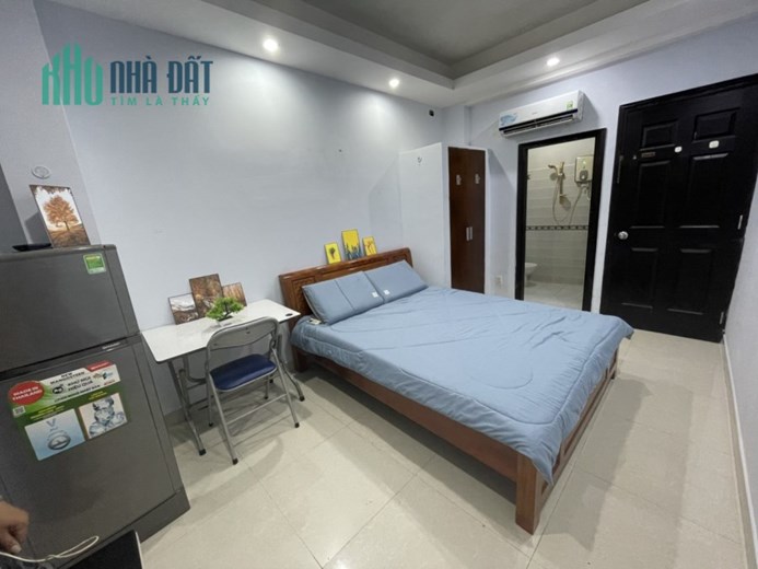Phòng, CHDV Bùi Đình Túy Full nội thất 25m2