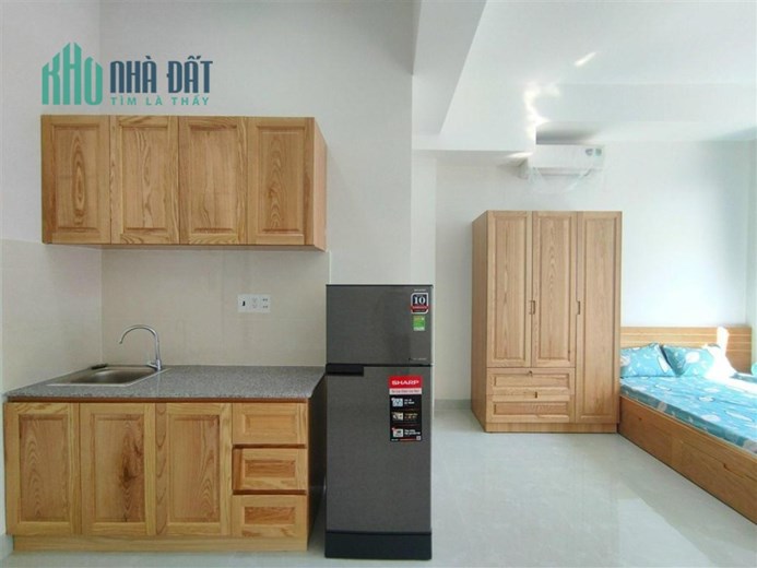 ***CHDV Tăng Bạt Hổ 30m2 nội thất ban công, Thang máy