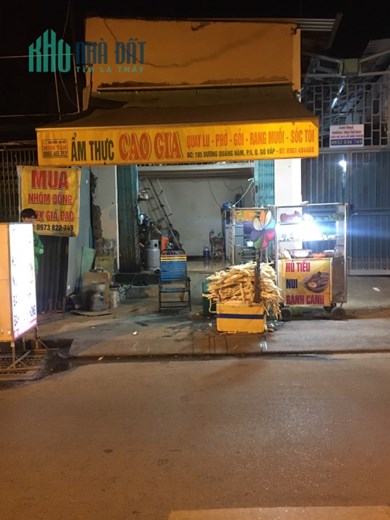 CẦN SANG NHƯỢNG MẶT BẰNG ĐƯỜNG DƯƠNG QUẢNG HÀM, QUẬN 6, GÒ VẤP, TP. HỒ CHÍ MINH