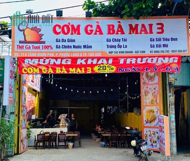 Sang Mặt Bằng Hoặc Sang Quán MB đẹp đường lớn sầm uất , 31A Tăng Nhơn Phú, F. Phước Long B , Quận