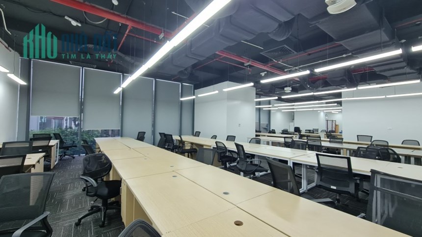 Chào thuê 200m sàn vp sẵn đồ tòa nhà The West 265 Cầu Giấy, giá yêu thương sẵn bàn giao