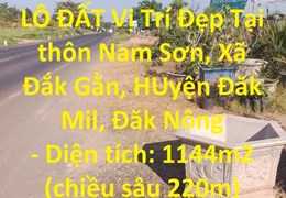 CHÍNH CHỦ CẦN BÁN LÔ ĐẤT Vị Trí Đẹp Tại Huyện Đắk Mil-ĐắK Nông