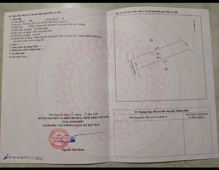 CHÍNH CHỦ CẦN BÁN THỔ CƯ ĐẤT MẶT ĐƯỜNG Ở NAM TIẾN PHỔ YÊN THÁI NGUYÊN