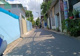 Bán đất tặng nhà 2 tầng, 5x21m, HXH Thạnh Lộc, Quận 12 rẻ nhất khu vực