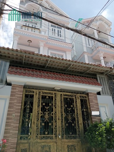 Nhà riêng 4 tầng hẻm xe tải sổ hồng 84m2 TT Nhà Bè