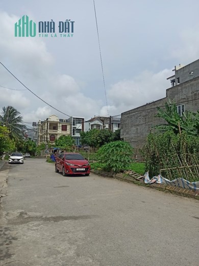 Bán đất Biệt thự lô góc khu phân lô Văn Cao - Thư Trung, diện tích 180m, GIÁ 57 tr/m