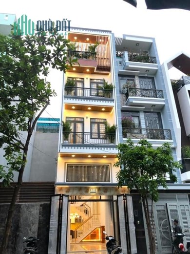Nhà 4 tầng Phạm Văn Chiêu, Gò Vấp, DTXD 255m2, đường rộng 12m, giá 10.7 tỷ