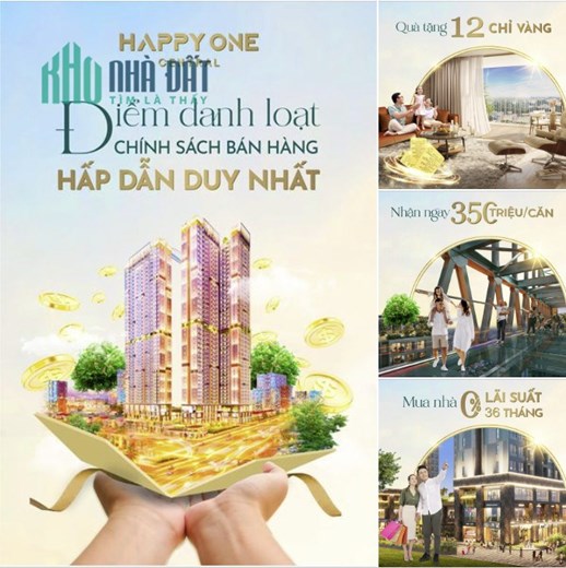 Căn hộ Happy One Central Bình Dương, chương trình bán hàng ưu đãi nhân dịp cất nóc tháng 7/2023