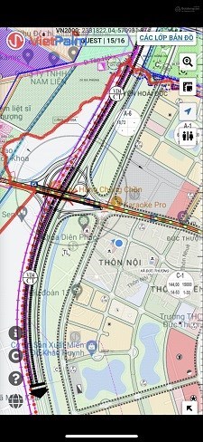 Bán 41,7 m2 đất thổ cư chính chủ tại Thượng Thuỵ, Đức Thượng, Hoài Đức, Hà Nội, gần Vành đai 4.