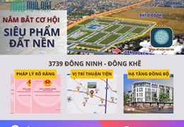 Đất nền TP Thanh Hóa giá chỉ 800 tr - Dư án 3739 Đông Ninh - ĐÔng Khê