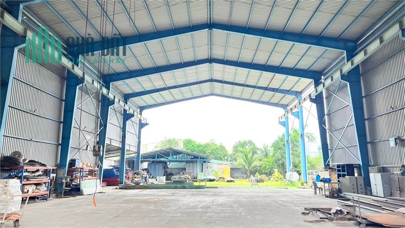 nhà xưởng sản xuất chuyên ngành cơ khí, có sẵn cẩu trục 5T, pccc, cont 24h, pháp lý đầy đủ
