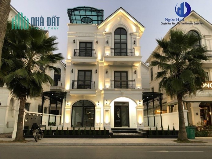 Chính chủ cho thuê Shophouse Mặt Biển hồ nước mặn - Vinhomes Ocean Park làm nhà hàng kinh doanh
