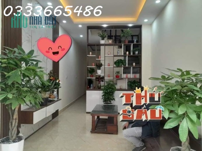 CHẬM LÀ MẤT, BÁN NHÀ GẦN NGAY MẶT ĐƯỜNG TRẦN PHÚ, NGÕ Ô TÔ TRÁNH, NHÀ MỚI 5 TẦNG, GIÁ 5.75 TỶ - VỀ