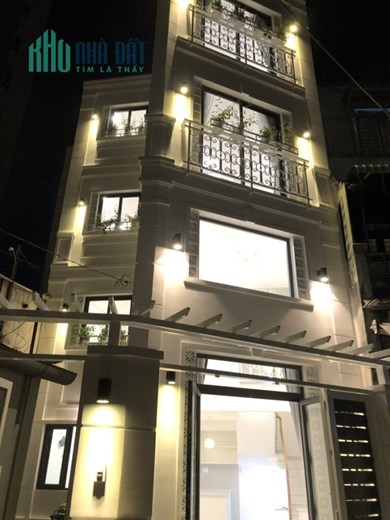 🔥 Nhà mới 5 tầng 40m2, hẻm xe hơi thẳng 1 trục sát mặt tiền đường, chỉ nhỉnh 6 tỷ. 🔥