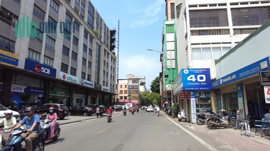 Bán nhà mặt phố Phương Mai, MT 5.3m, 2 mặt tiền kinh doanh đỉnh, 60m2 x 5T, giá 16,5