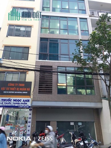 Cho thuê nhà nguyên căn làm văn phòng tại Đường Hoàng Ngân - Yên Hòa - Cầu Giấy