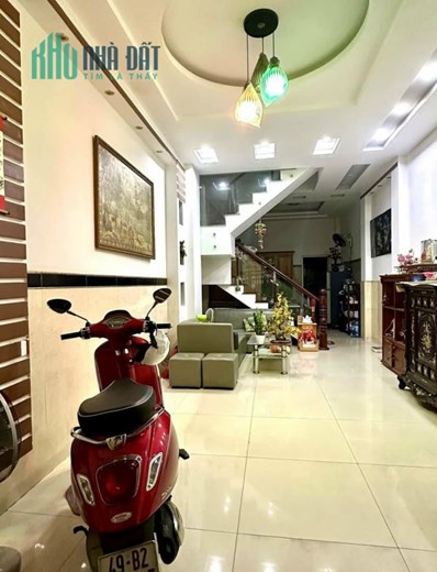NHÀ ĐẸP KHU KHANG TRANG, ĐƯỜNG NHỰA 8M THÔNG NGAY TÔ HIỆU HÒA BÌNH. 4X14.5, 4 TẦNG. GIÁ 7.5 TỶ TL