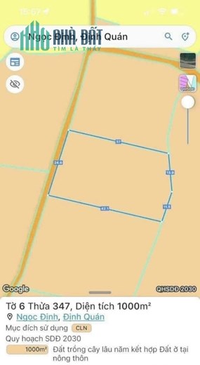 Bán lô đất đường ĐT 761, X.Ngọc Định, Định Quán, Đồng Nai