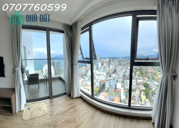 Cho thuê căn hộ Virgo 2pn, 2wc view biển, hồ bơi, gym miễn phí, giá 14tr/tháng