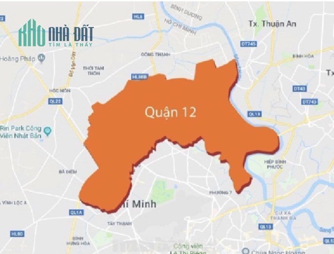 Bán nhà xưởng kho 2100m2 trong KCN Tân Thới Hiệp Quận 12