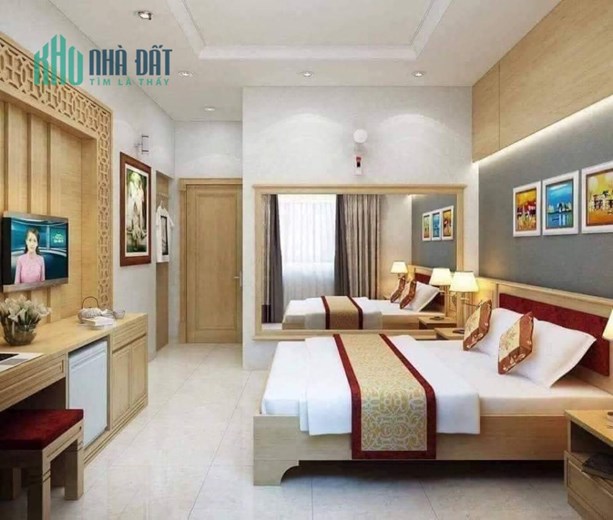 Khách sạn mặt tiền, khu Tên Lửa, thu nhập 300 triệu/th,  ngang 6m, 7 tầng, q Bình Tân