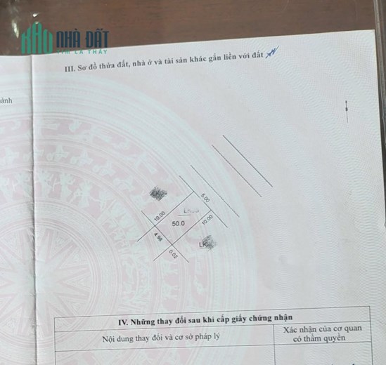 .   Bán nhà nhiều rồi nay em bán đất phân lô dịch vụ Dương Nội – Hà Đông
 50m giá chỉ 5 tỷ