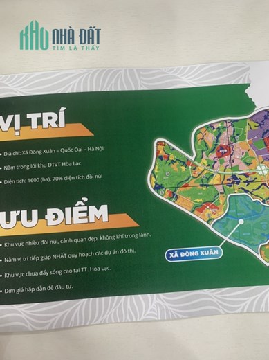 BÁN ĐẤT THỔ CƯ PHÂN LÔ ĐẦU TƯ NGHỈ DƯỠNG TẠI HÒA LẠC CHỈ 11TR/M CƠ HỘI ĐẦU TƯ NHỎ LỢI NHUẬN CAO