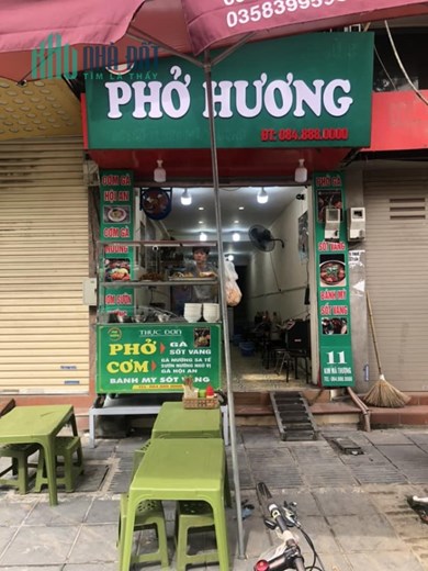 SANG NHƯỢNG CỬA HÀNG CƠM, PHỞ ĐỊA CHỈ ĐƯỜNG BƯỞI, PHƯỜNG VĨNH PHÚC, QUẬN BA ĐÌNH, HÀ NỘI