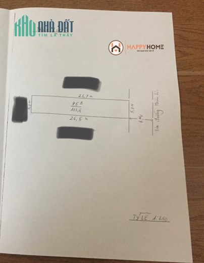 Bán Siêu phẩm mặt đường Thiên Lôi, diện tích 267m siêu đẹp, GIÁ 72 tr/m lô góc
