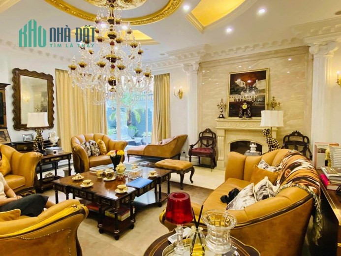 Bán Siêu Biệt Thự, Nội Thất dát vàng tại Bán Đảo Linh Đàm, Hoàng Mai, Hà Nội. Diện tích 275m2 x 4