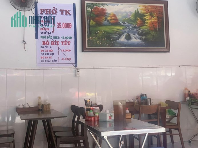 Sang lại mặt bằng 2 Mặt Tiền kinh doanh quán Phở gần chung cư Lê Thành Tân Tạo, Quận Bình Tân