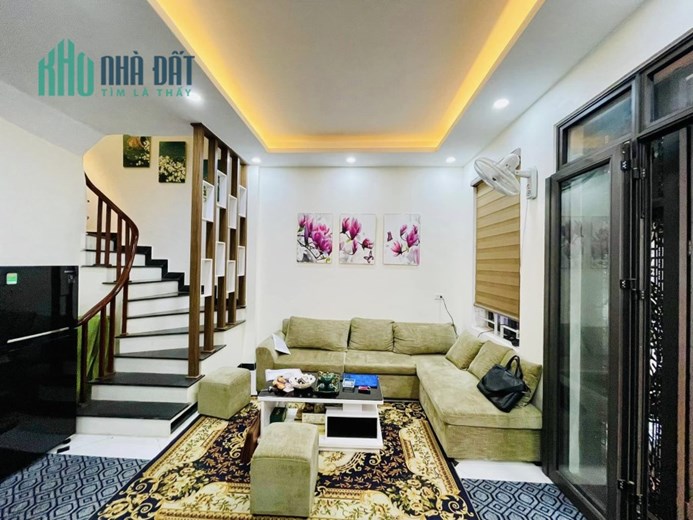Nhà đẹp ở ngay Kim Giang Đại Kim Hoàng Mai 35m 5 tầng mặt tiền 4.5m ngõ thông gần ô tô  nhỉnh 4 tỷ