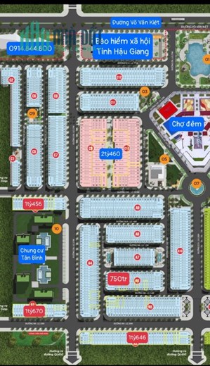 BÁN 10 NỀN TRỤC CHÍNH 5x24(đường 20,5m). giá chốt 12tr2/m2.