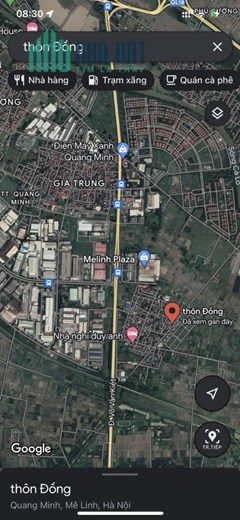 CẦN TIỀN BÁN GẤP 100m2 TỔ 8 QUANG MINH – VỊ TRÍ KINH DOANH