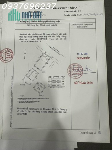 Bán Nhà 3 Tấng Mặt tiền đường Thích Quảng Đức,phường 5,Phú Nhuận Giá giảm 2 tỷ