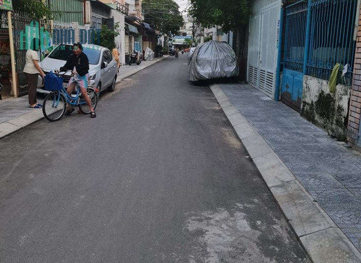 .Nhà Hải Phòng, 2 tầng, Kiệt nhựa 4m có lề, gần MT, 1.4 tỷ