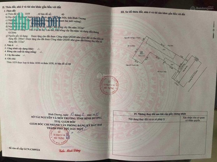 Bán đất và nhà trọ 100 phòng mặt tiền đường 30/4
