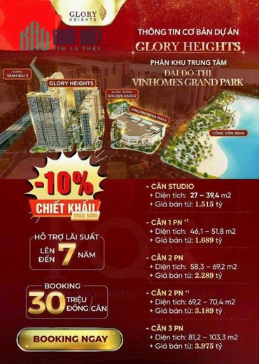 Giá chỉ từ 1,5 tỷ cho 1 căn hộ studio, Đặc biệt hỗ trợ lãi suất lên đến 7 năm
