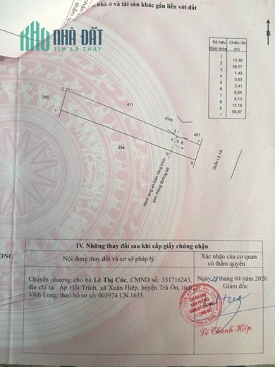 ĐẤT ĐẸP MẶT TIỀN - Cần Bán Nhanh Tại Đường 1, Xã Phú Quới, Huyện Long Hồ, Vĩnh Long